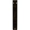 Ekena Millwork Traditional Wrought Iron Bracket, (Single center brace), Antiqued Pale Gold 1 1/2"W x 10"D x 12"H BKTM01X10X12STRAPG - alternate 5